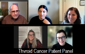 Panel de patients atteints d’un cancer de la thyroïde